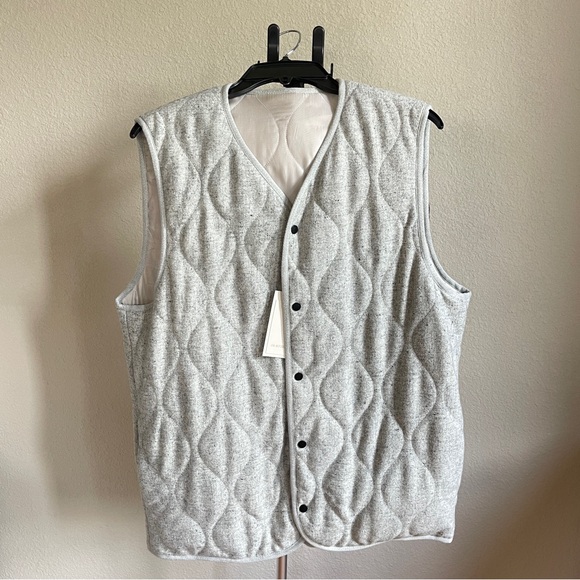 New Men’s SUITSUPPLY Vest, Heather Grey, fits like XL - Picture 1 of 6